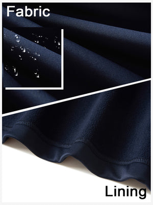 Water Resistant Windproof Fleece Puffer Jacket