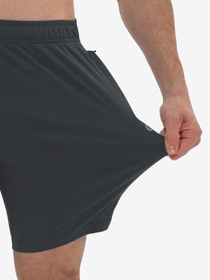 Pantalones Cortos Transpirables de Running con 4 Bolsillos con Cremallera