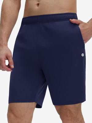 Pantalones Cortos Transpirables de Running con 4 Bolsillos con Cremallera