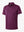 3D view of MAROON STRIPE Cooling Stripe Golf Shirt, highlighting structure and design