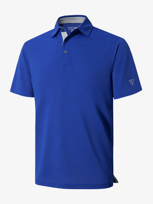 3D view showcasing COBALT Ventilated Pique Performance Polo design