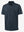 3D rendering of navy coconut tree breathable jacquard pattern 3-button golf polo