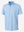 3D rendering of sky blue flower performance quick dry print golf polos