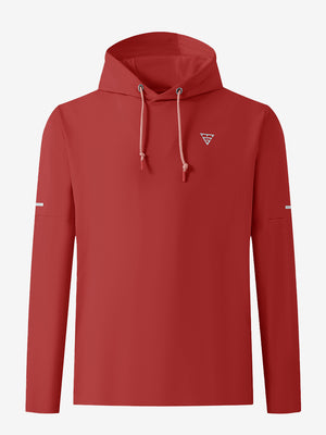 Sudadera polar casual de cuello redondo con capucha