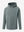3D front view of the Quarter Zip Polar Fleece Sweatshirt in Smoky Gray, simple and athletic look.