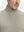 Close-up of collar and fleece lining on casual fleece lined quarter zip pullover in dust beige.