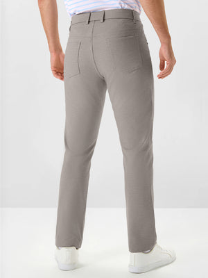 Textured Proflex Chino Pants With 5 Pockets