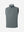 3d view of garment in grey melange lightweight sleeveless quarter zip golf vest