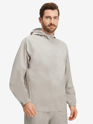 Waterproof Lightweight Rain Jacket with Hood