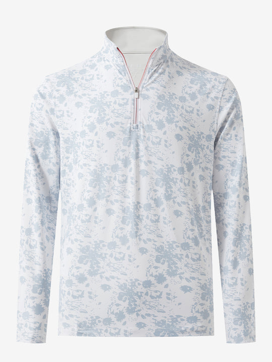 Full Print Quarter Zip Pullover