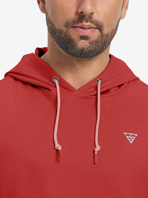 Sudadera polar casual de cuello redondo con capucha