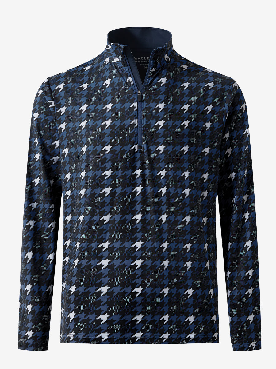 Full Print Quarter Zip Pullover