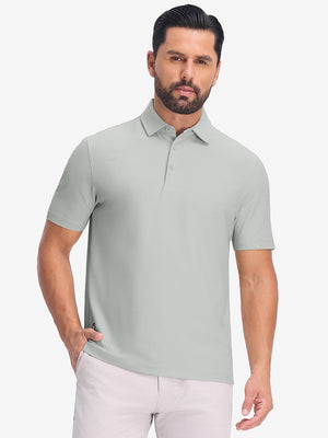 Dry Fit Waffle Textured Collared Golf Shirts