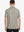 Back view half-body of model in DARK KHAKI Ventilated Pique Performance Polo