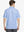 Back view of MAELREG Men's Performance Jersey Print Polo in Blue Red Diamond – athletic fit
