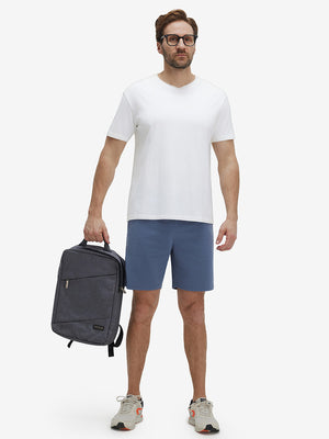 Pantalones Cortos Transpirables de Running con 4 Bolsillos con Cremallera