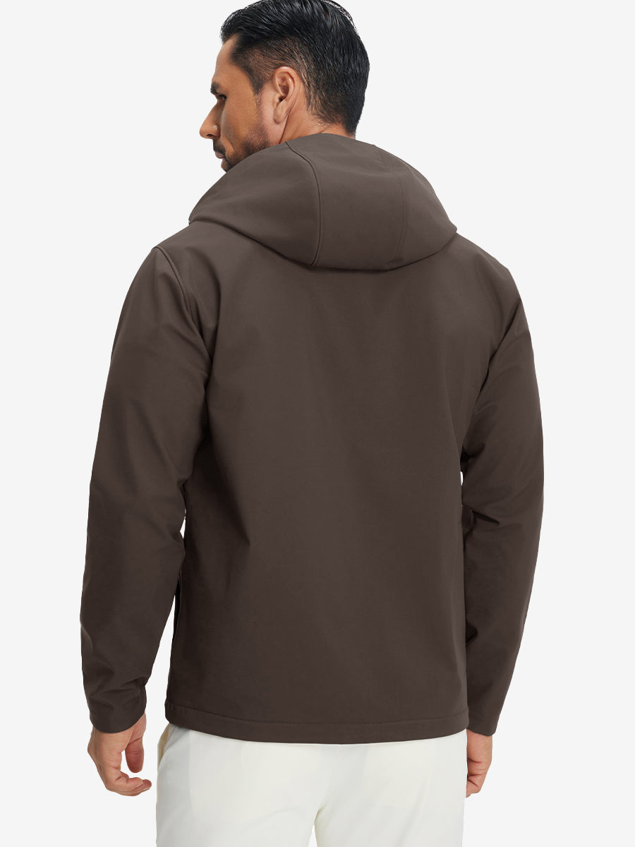 Reflective Hooded Softshell Jacket
