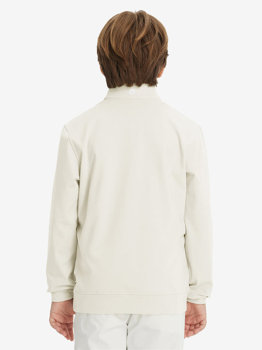 Youth Winter Micro-fleece Quarter Zip Pullover