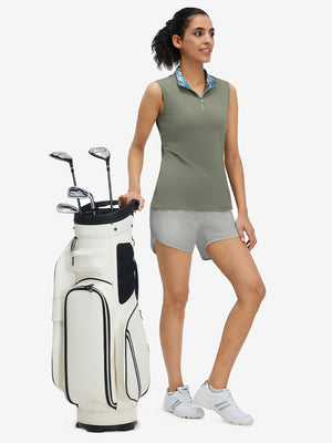 Women's High Waist 2 in 1 Quick Dry Shorts with 7 Pockets