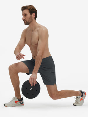 Pantalones Cortos Transpirables de Running con 4 Bolsillos con Cremallera