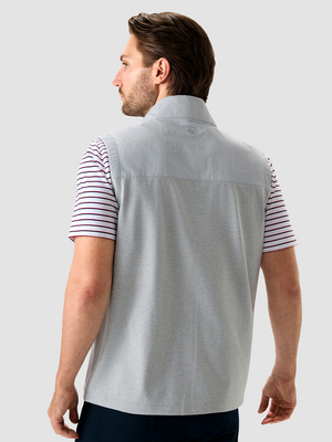 Color Block Lightweight Full Zip Vests