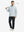 Lightweight casual fleece jacket with 5 pockets, misty grey, full body golf scenes with clubs