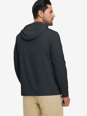 Sudadera polar casual de cuello redondo con capucha