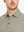Model front close-up from nose to chest wearing DARK KHAKI Ventilated Pique Performance Polo