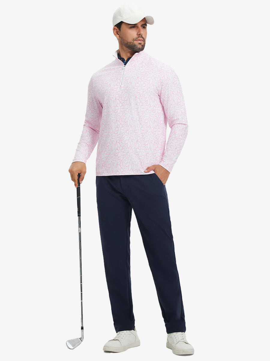 Full Print Quarter Zip Pullover