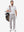 Front full body shot of model exercising in white ultra-comfort slim fit roma knit polo shirts