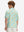 Back half-body of boy in leaves pineapple performance print boys golf polo