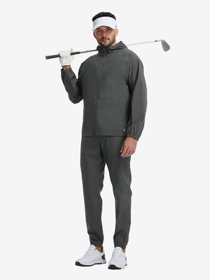 Waterproof Lightweight Rain Jacket with Hood