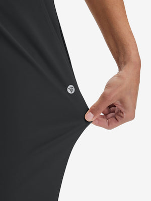 Women's High Waist Stretch Golf Pants with Pockets