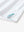 Close-up of side hem slit on Light Pink Aqua Blue Stripe Performance Stripe Golf Shirt