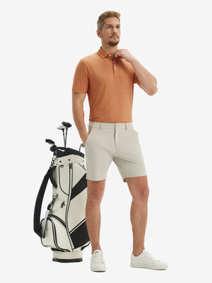 Camisa de golf Performance con cuello a cuadros