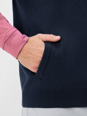 Luxury Wool Blend Warm Full Zip Vests
