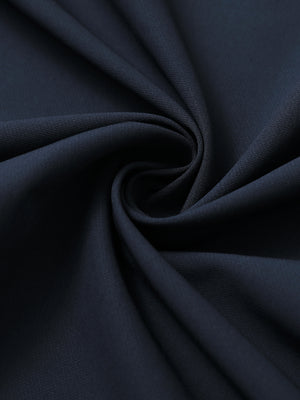 Fabric detail of Windproof golf vests with zip pockets showing smooth texture in navy