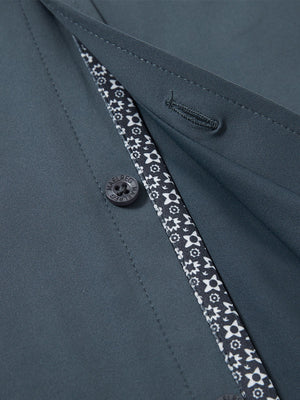 Cool Print Plain Button Up Shirts