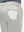 Detail view of back pocket on silver gray flat front golf joggers pants with belt loops