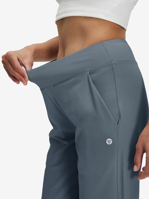 Women's Lightweight High Waisted Golf Pants