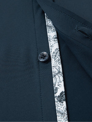 Cool Print Plain Button Up Shirts