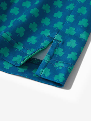 Youth Print Stretch Lightweight Polo Shirts