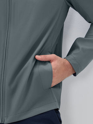 Full Zip Stand Collar Lightweight Windbreaker Jacket