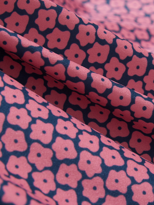 Polo de manga larga ligero con estampado