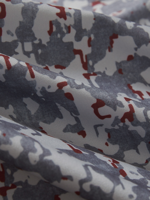 Polo de manga larga ligero con estampado