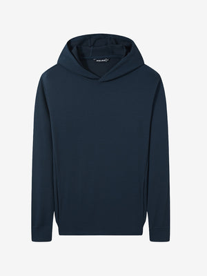 Texture Pullover Hoodie with Pockets