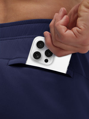 Pantalones Cortos Transpirables de Running con 4 Bolsillos con Cremallera